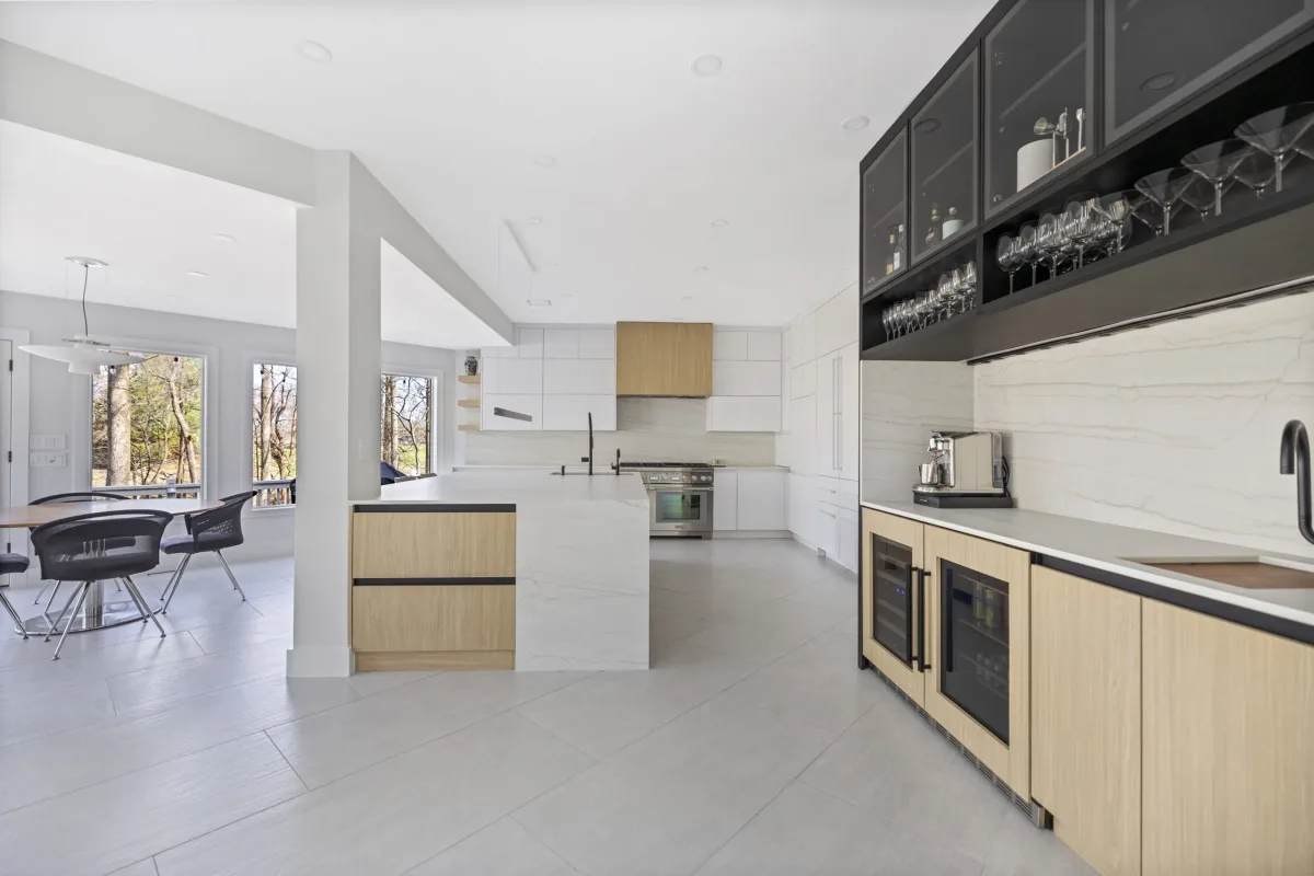 Award-winning kitchen built by EA Home Design in Northern Virginia
